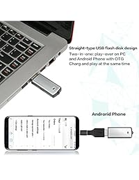 Lgsixe   Grabadora de voz, memoria flash USB de 128 Kbps 8 Gb sin luz intermitente al grabar, compatible con Windows, Android OTG Mini dispositivos de escucha