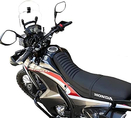 Amazon Com Motorcycle Soft Seat Cover Black Compatible With Honda Crf250l Crf250 Rally 12 Automotive