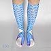 Huiyuzhi Womens Cosplay Mermaid Stockings 3D Printing Socks
