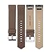Vancle Fitbit Charge 2 Band,Luxury Genuine Leather Replacement Strap for Fit bit Charge 2(No Tracker) (Weave Gray)