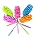 Wimem Extendable Microfiber Dusters | Washable Computer Dusters, Long Reach Ceiling Fan Dusters, Anti-Static Extend Dusters Kit | Green Eco-Friendly Cleaning Supplies (5 PC Retractable Dust Brush Set)