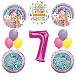 JoJo Siwa Party Supplies Dream Crazy Big 7th Birthday Balloon Bouquet Decorations