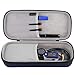 Canboc Hard Stethoscope Case for 3M Littmann Classic III, Lightweight II S.E, Cardiology IV, MDF Acoustica Stethoscope, Mesh Pocket fits Medical Scissors, Penlight, Oral Thermometer, Dark Blue