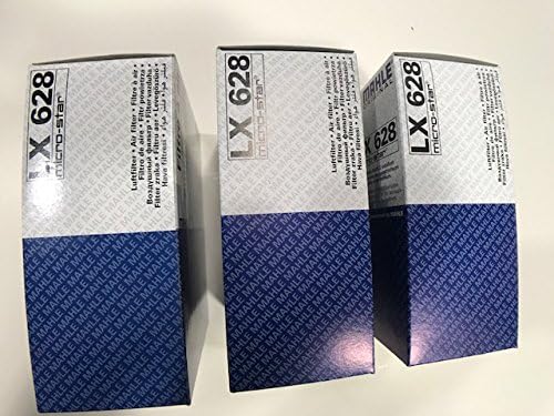 Three New Mahle LX628 Air Filter BMW R1100S Motorcycle 13 71 7 650 976