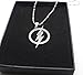cosplaywho Superhero The Flash Pendant Necklace (Silver Color)