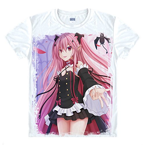 Seraph of the End Krul Tepes Shirt Mens Womens Anime Costume Tee