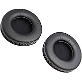 Uonlytech Headphone Ear Cushions Round Headset Ear Pads Earmuffs Replacement for Headset Headphone 80mm Black