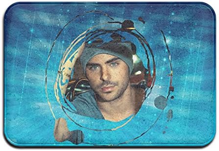 Wensady Zac Efron Home Furnishing Balcony NonSlip Mat White