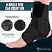 Zenith Ankle Brace, Lace Up Adjustable Support – for Running, Basketball, Injury Recovery, Sprains! Ankle Wrap for Men, Women, and Children…