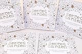 5 Small Secret Garden Coloring Books by Prod Books