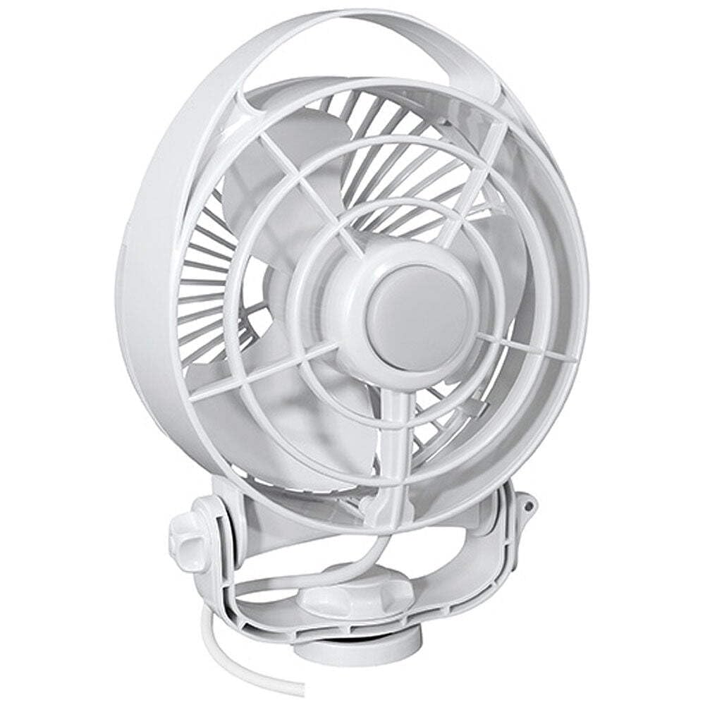 Caframo Maestro 12V Marine Direct Wire Fan, White, Small