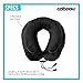 Cabeau Air Evolution Inflatable Travel Neck Pillow - The Best Travel Pillow Built for Maximum Comfort and Portability, Grey
