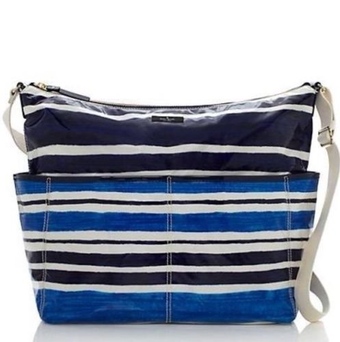 Kate Spade Daycation Serena Baby Bag Capri Stripe Blue Diaper Bag