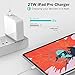 USB C Charger for iPad Pro 2018, MacBook 12 inch 2015, 2016, 2017, Sumsung Chromebook Pro, T ATHINK PD 45W USB C Charger for iPhone XR, XS, X, 8, Samsung Galaxy S9, S8, Any USB C Phone, Laptop, 6.6ft
