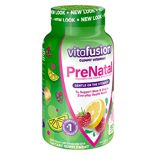 Vitafusion PreNatal Gummy Vitamins, Raspberry Lemonade Flavored