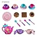 Fajiabao Tea Set Tea Party Pretend Playset for Kids, Teapot Play Set Bath Toy Pretend Play Set Girls Kitchen Toy Teapot Gift for Toddles Kids Children Boys Girls 3 Years Old up