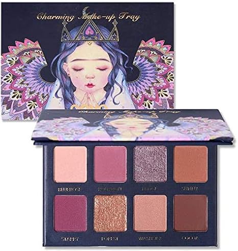 Amazon アイシャド アイシャドーパレット 化粧品 アイシャドウ パレット 8カラー シマー 化粧セット ポイントメイク日常 通勤 通学 イベント ダンス 化粧品 セ コスメ 人気 オシャレ ー ビューティー専用 贈り物 化粧品 アイシャドー ビューティー専用 かいメイクアップ