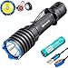 SKYBEN Olight Warrior X Pro 2250 Lumen NW LED 600 Meter Throw Tail Switch Magnetic Rechargeable Tactical Flashlight,with Charging Cable,21700 Battery Battery Box (Black)