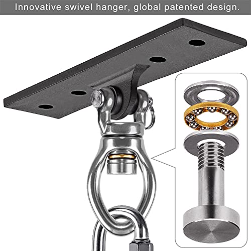 Dolibest Heavy Duty Swing Hanger, Swing Set Accessorie with Carabiner