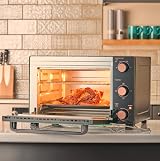Cooks Professional Mini Oven 28L Electric Cooker 1500W Black & Copper view 6