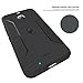 HTC Bolt Case, Poetic Karbon Shield Series-[Tactile Corner Impact Protection] [Flexible] [Carbon Fiber Texture] Stylish Thin Slim Fit Protective TPU Case for HTC Bolt Black