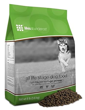 Lifes Abundance All Life Stage Dog Food 40lb Puppy Adult And Senior Amazon In Pet Supplies