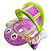 SwimSchool Bouncing Butterfly Baby Pool Float, Baby Boat with Adjustable/Retractable Canopy, UPF 50, Extra-Wide Inflatable Pool Float, 6 to 18 Months, Pink