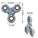 NEWBEA Hand Spinner Tri-Spinner Fidget Spinner Toy Stress Reducer, Blue Bans