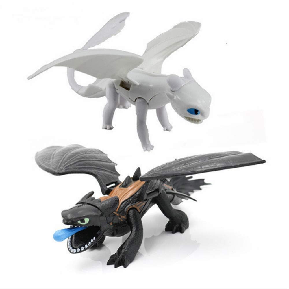 light fury plastic toy