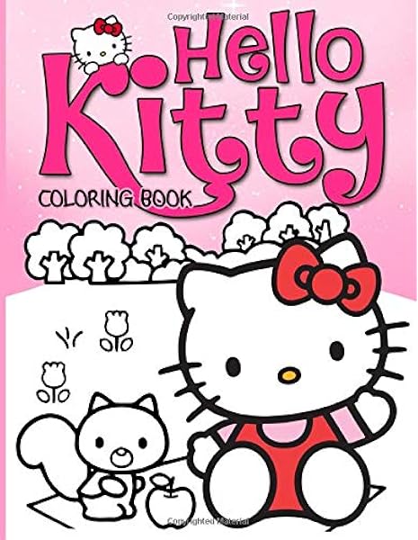 Hello Kitty Coloring Book Wonderful Coloring Books For Adults Anxiety Johnston Rhys 9798636538189 Amazon Com Books