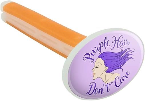 Amazon Com Graphics And More Purple Hair Don T Care Car Air