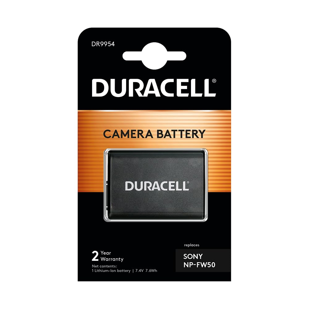 Duracell Premium Analog Sony Np-FW50 Battery for ALPHA A7 A7R A7S 7.4V 1030mAh