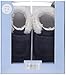 Robeez Baby-Boy's Sawyer Snuggle Bootie Boot, Navy, 6-12 Months M US Infant