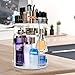 CECOLIC 360° Rotating Makeup Organizer 12 Layers Acrylic Cosmetic Storage, Fits Jewelry,Makeup Brushes, Lipsticks and More
