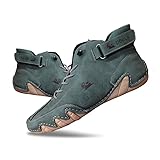 JishinGal Men's Suede Chukka Boots Lightweight
