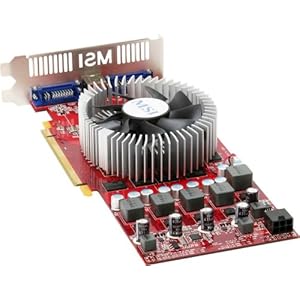 MSI R4830-T2D512 Radeon HD 4830 512 MB 256-bit GDDR3 PCI Express 2.0 x16 HDCP Ready CrossFire Supported Video Card - Retail Click Here