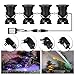 LemonBest Set of 4 Remote Control 36 LED Submersible Lamp Underwater Aquarium Spot Light Multi-color Decoration for Fish tank Swimming Pool Garden Pond