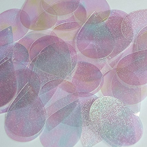 Moonbeam Golden Green Sequin Tear Drop 1.50 inch Couture Loose Paillettes. Made in USA
