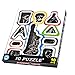 HLJgift IQ Test Toys Mind Game Brain Teaser Metal Wire Puzzles for Kids Adults Set of 10