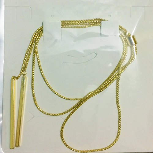 Golden Plated Knot Snake Chain Necklace Pendant Fashion Jewellery for Women Girls