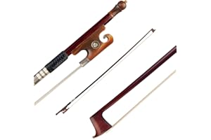 YDuupxe Violin Bow 4/4 Full Size Lightweight Pernambuco Bow, Balanced Design with Horse Hair for Advanced Players and Beginne
