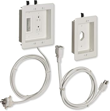 Amazon Com Arlington Tvbr21k Tv Bridge Kit Iii Two Gang