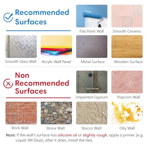 COMSTICKC 3D Stone Adhesive Panels, Brown, 10 Pieces 30 x 30 cm, 3D Brick Wall Stickers, PVC Faux Stone Panel for Decorative Interior Walls Kitchen, Bathroom, Living Room