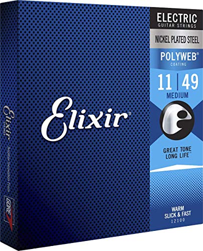 image for Elixir Strings Electric Guitar Strings (12100)