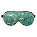 Alaska Bear Natural Silk Sleep Mask Stress Relief Super Smooth Eye Mask (Almond Blossom)