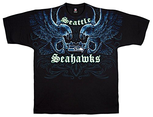 Seahawks Face Off T-Shirt Size XL