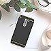 kwmobile Case cover for Huawei Honor 6X/GR5 (2017)/Mate 9 Lite - protective chromed case hardcase for mobile phone - backcover black gold
