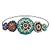Aprince 3 piece Headbands for Women Headbands Women Hair Rhinestone Headbands Crystal Beaded Headbands for Women Lady Hair Ties Elastic Hair Scrunchies Hair Bobbles Handmade 3 Colors