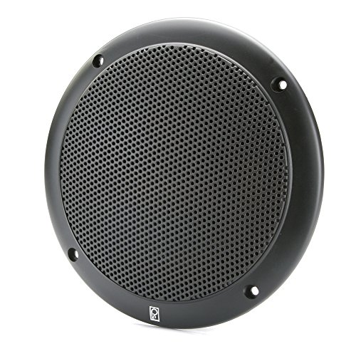 Poly-Planar 5" 2-Way Coax-Integral Grill Speaker - Pair Black, MA4055B