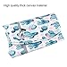 Unime Knitting Tote Bag Canvas Yarn Storage Organizer Bag for knitting Needles, Yarn and Crochet Supplies (L16.5''×H9'') (Cactus)